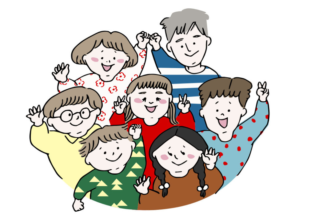 みんなで見守り